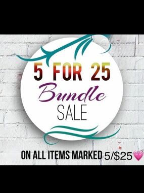 5/$25 💗